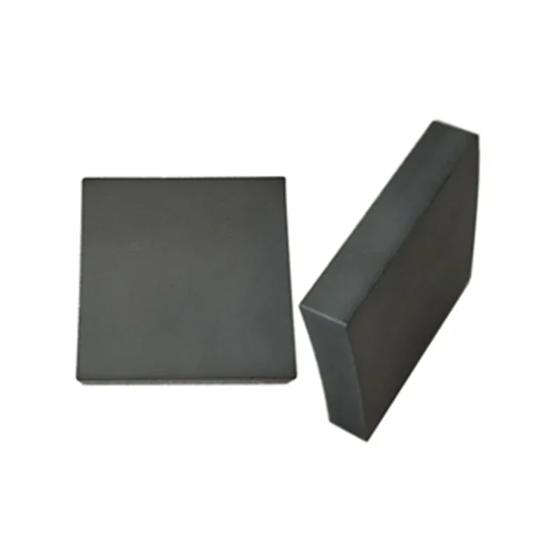 Silicon carbide sheet 40x40x1mm  - 100x100x20mm wear-resistant ceramic plate sic bullet proof sheet ballistic plate