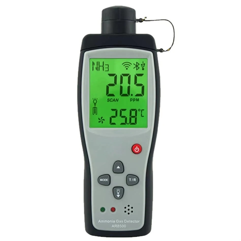 

Sensor Digital NH3 Gas Leak Detector Farm Use Meter High Accuracy Sound Alarm for Farming