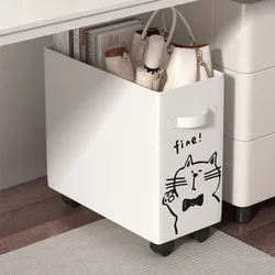 40cm Folding Laundry Basket Large Capacity Storage Box With Roller For Clothes Fitness Equipment Snack Toy Office Organizer Box