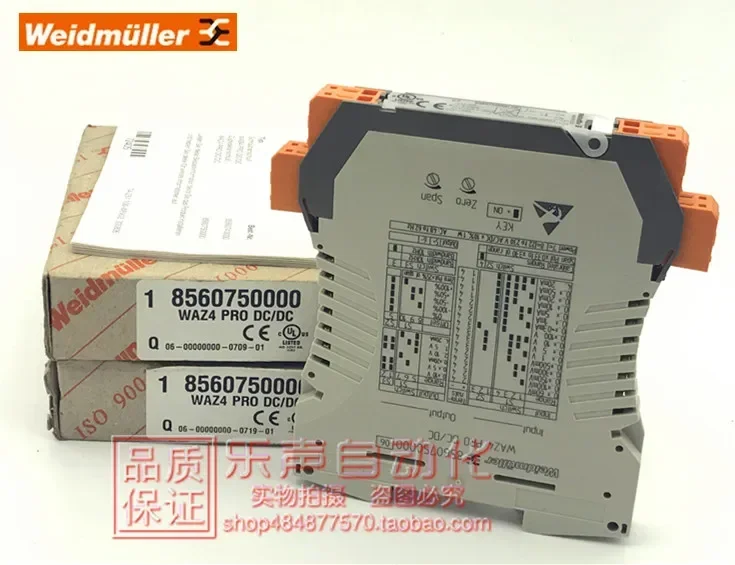 2026.4 WAZ4 PRO DC/DC Veidemyuller Analog Signal Isolator 8560750000 Spot Brand New Genuine.