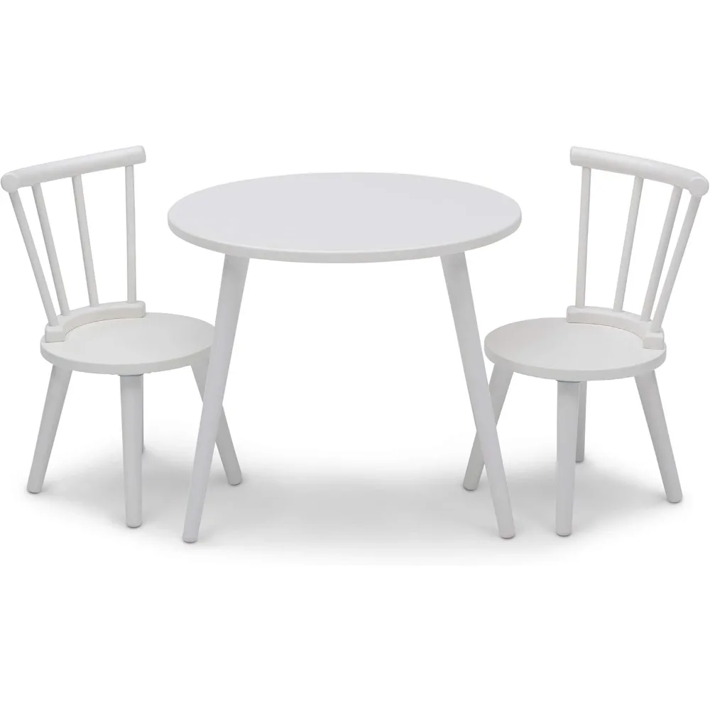 Homestead Kids Table & 2 Chairs Set - Ideal for Arts & Crafts, Greenguard Gold Certified