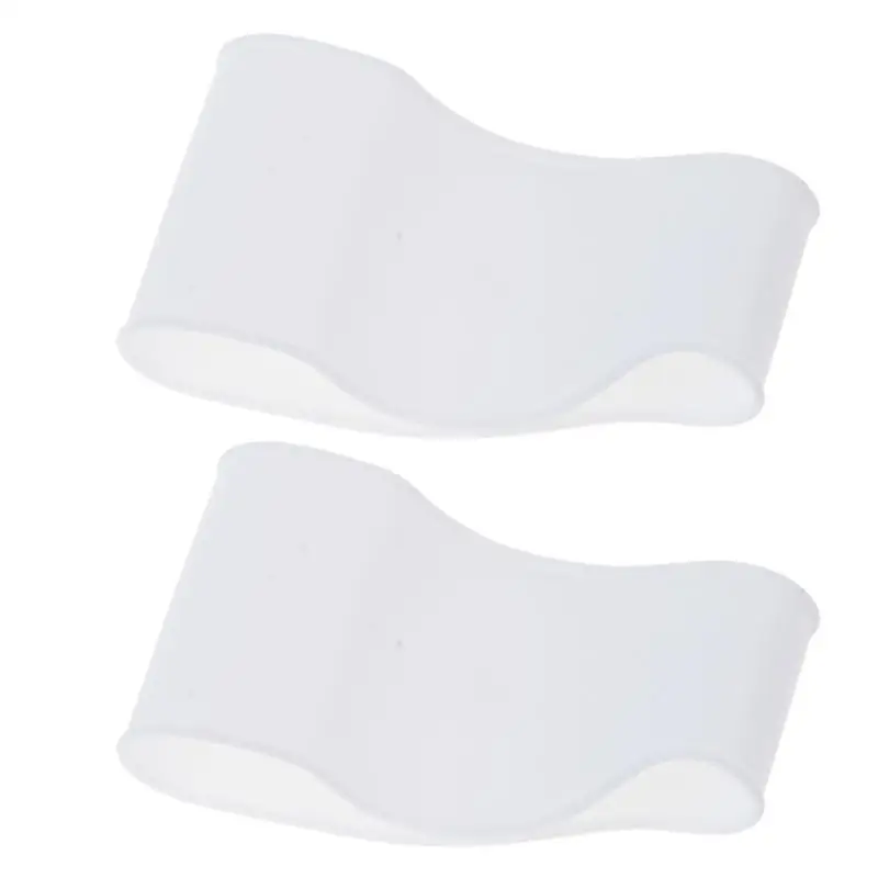 652f 2 pçs faixas renda futebol elástico silicone cadarços cobre grampo futebol protetor renda juventude acessórios