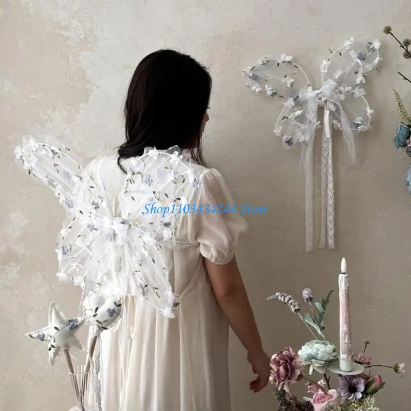 جناح الفراشة السحري للأطفال، دعائم التصوير الفوتوغرافي لجناح الفتيات التنكرية وملابس الحفلات من أجل متعة الأزياء التنكرية #4