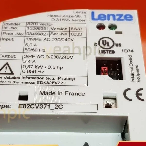 2026 In Box Vfd E82…