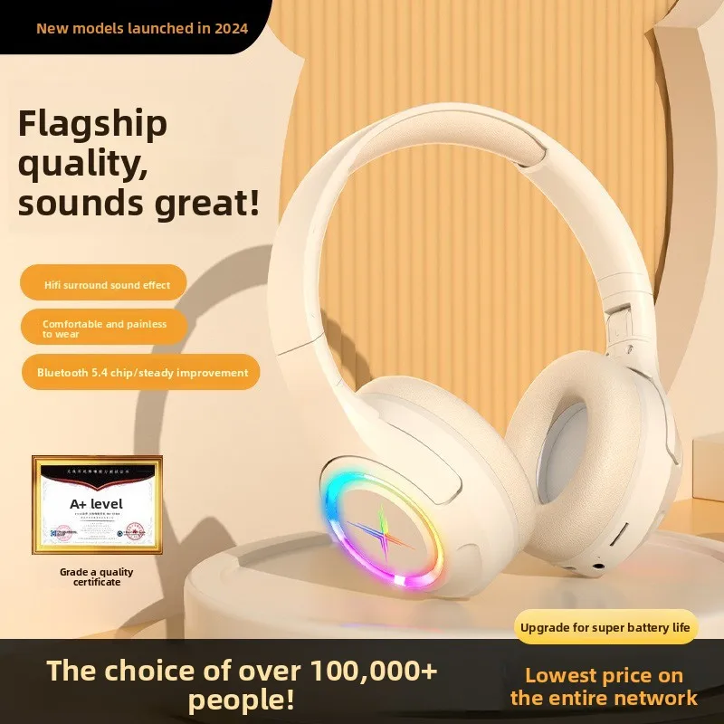 

Bluetooth headset, wireless pluggable card, noise reduction, e-sports games, long battery life, universal for luminous mobile