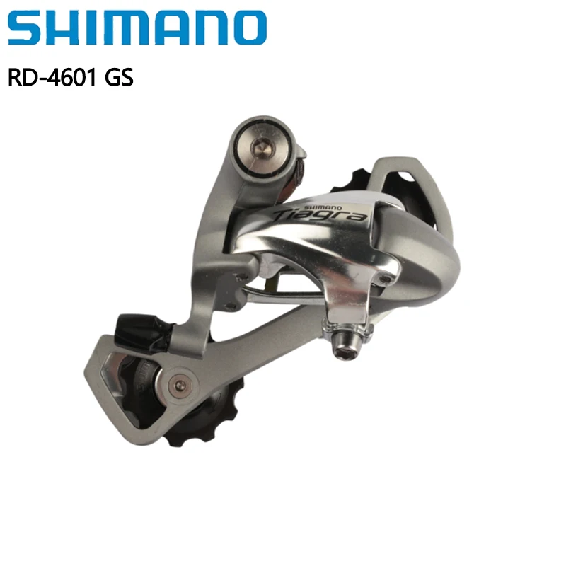 Shimano Tiagra RD-4601 GS 10 speed Rear Derailleur Medium Cage silver color For road bike bicycle