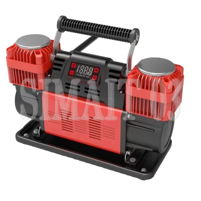 60-Cylinder Smart Digital Air Compressor - 300L/min High Pressure for SUV Trucks & Off-Road Vehicles