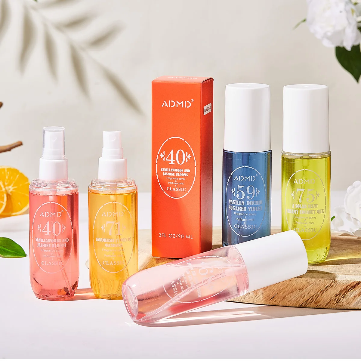 

Perfume 90ML Hair Body perfume spray Alcohol Free