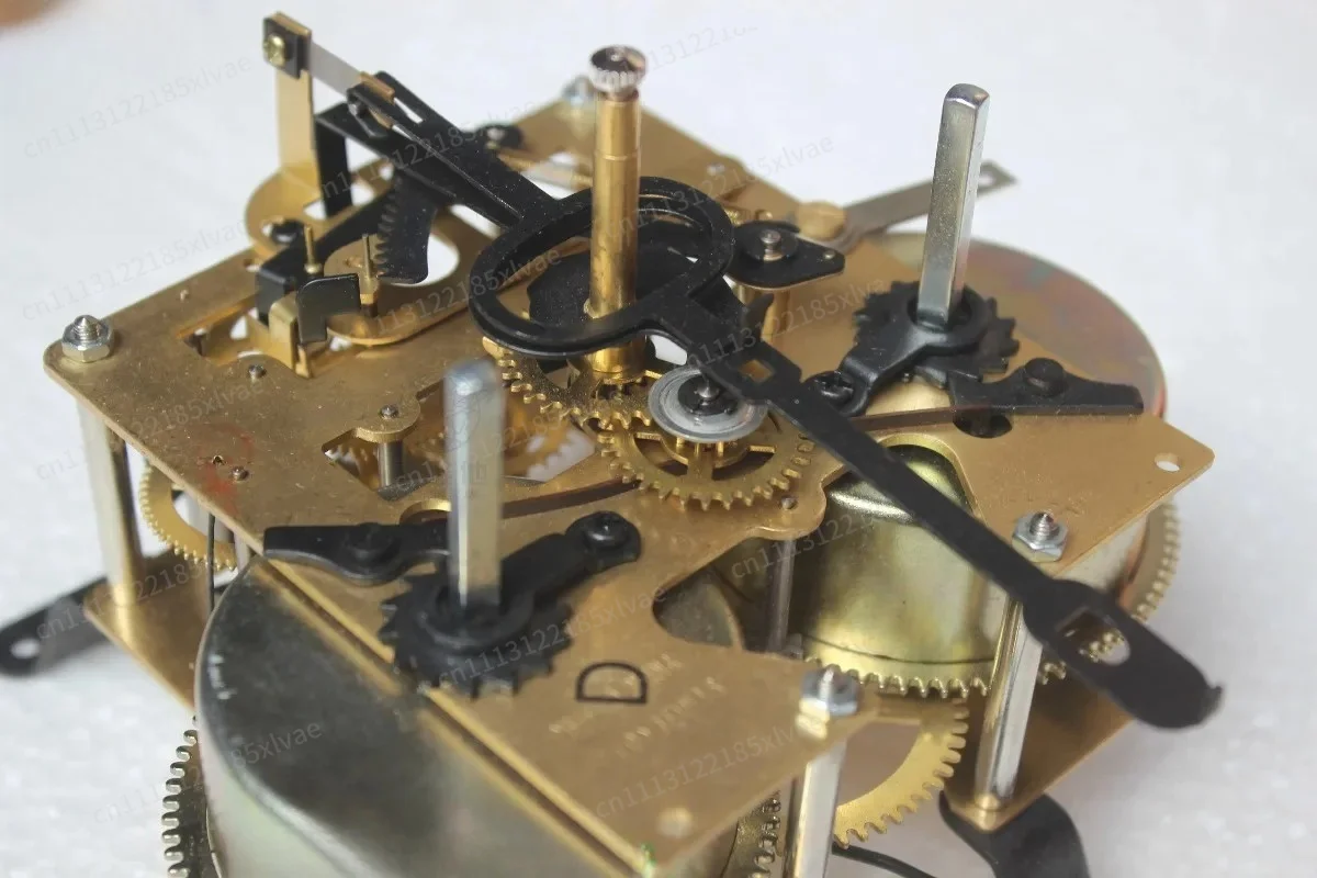 Vintage Mechanical Wall Clock Movement Assembly Parts For Clock Travel Time Repair