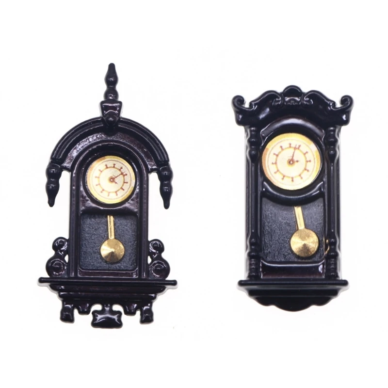 Miniature Interactive Clock ปรับ Vintage Design Metal Craft Project 15UB
