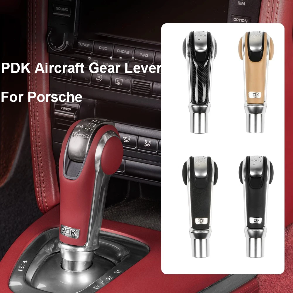 

For Porsche 911/Panamera/Macan/718/Cayman/Boxster 2008-2016 2021 Gear Shift Console Cover Frame Interior Trim Kit Direct Fit