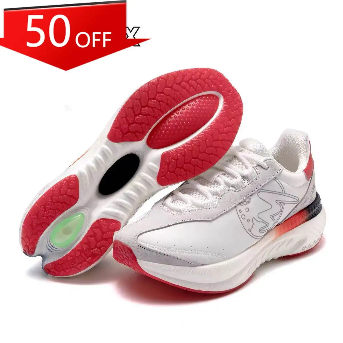 ONEMIX Running Shoes  Lightweight, Shock-Absorbing, Non-Slip Sneakers for Jogging and Casual Wear