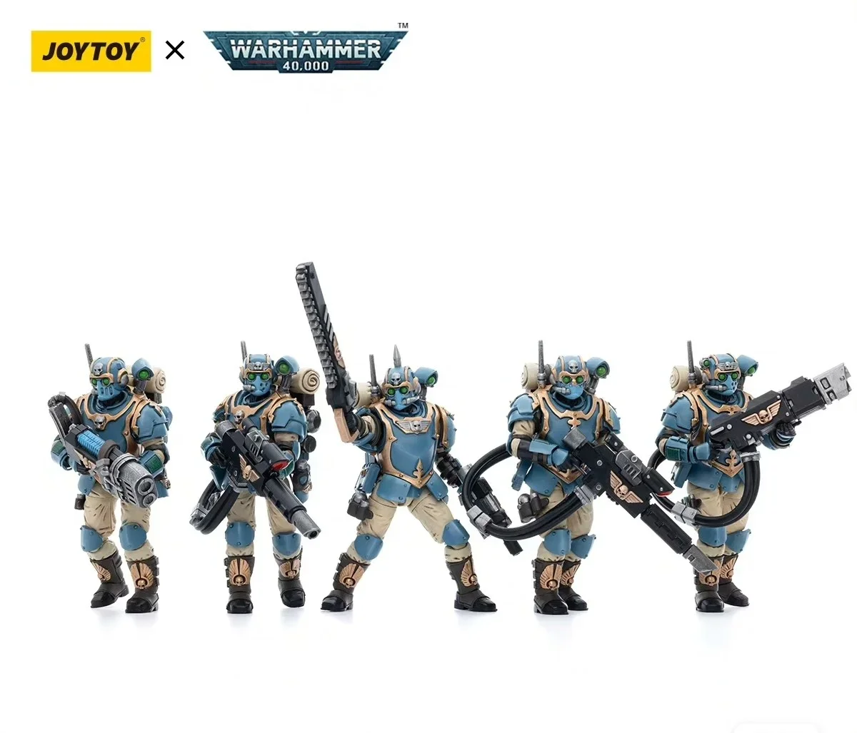 JOYTOY حقيقية الأصلي 1/18 عمل الشكل 40K Storm Sons فرقة أنيمي العسكرية لعبة مجسمة هدية دمية المنقولة 【متوفرة】