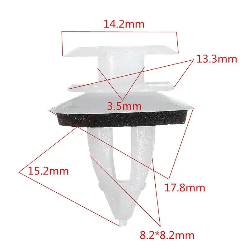 Kit de Clips para Panel de puerta de coche, Clips de sujeción para BMW E30, E34, E36, E38, E46, 20 piezas, Z3, 120/100/50/40/M5