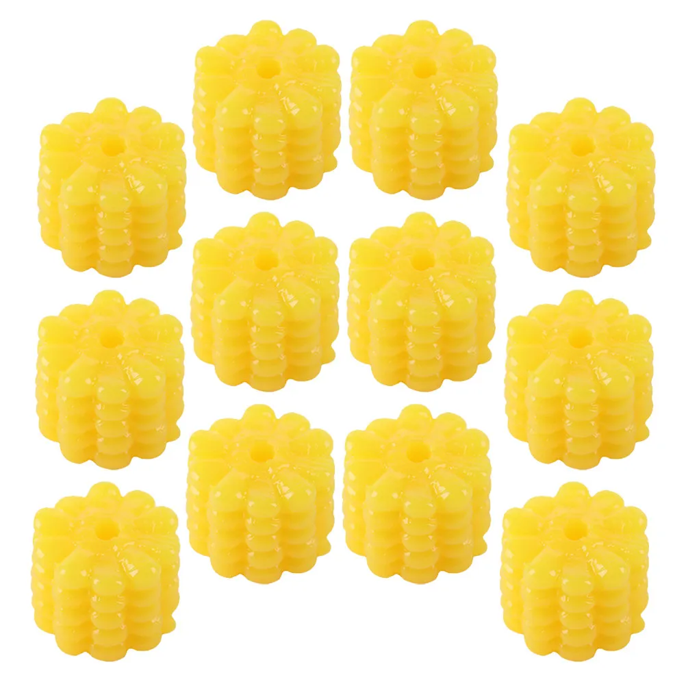 20Pcs Mini Corn Stress Relief Squeeze Decompression Stretchy Corn Shape Small Funny Household Stress Relief Item