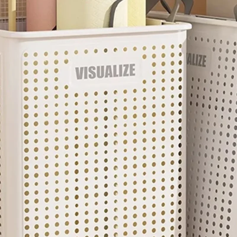 

Extra Large Wheeled Folding Laundry Basket Breathable Large Capacity with Handles Suitable For Families Hotels and Dormitories