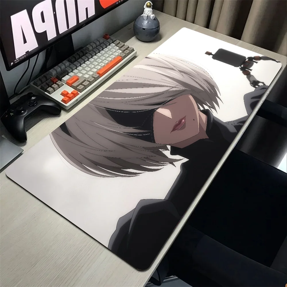 NieRAutomata Anime Mouse Mat Desk Mat With Pad Gaming Accessories Prime Gaming XXL Keyboard Pad image 4
