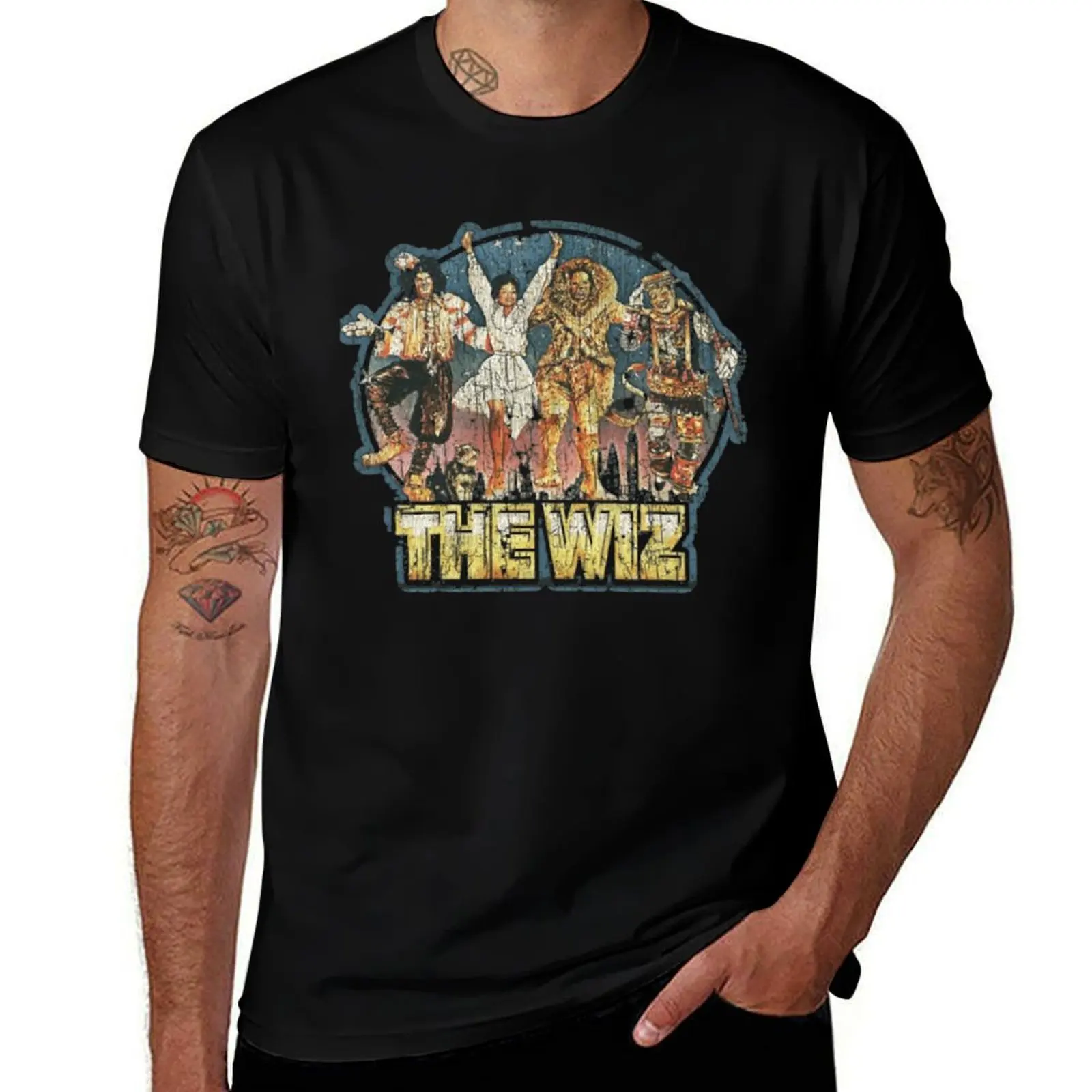 

THE WIZ For Fans T-Shirt cotton t shirts high quality man t shirt luxury T-Shirt