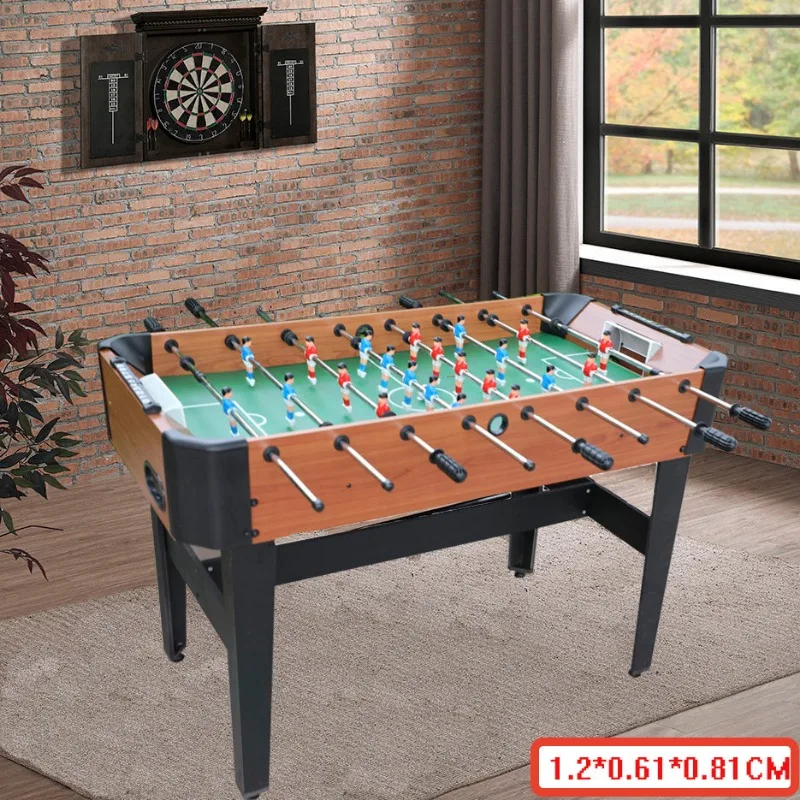 Imagem -04 - Machinetable de Futebol para Crianças e Adultos Mesa Padrão Battle Stick Table Double Play Table Bilhar Indoor Casa