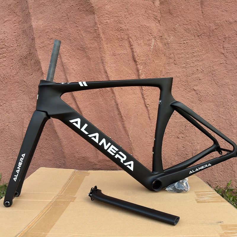 

Матовая новая велосипедная рама ALANERA из углеродного волокна T800, аэродинамическая дорожная рама, дисковый тормоз