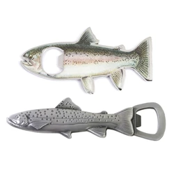 Ergonomic Stainless Steel Fish Beer Bottle Opener Easy to Cleans Bottle Opening Tool Suitable for Various Bottles Dropship