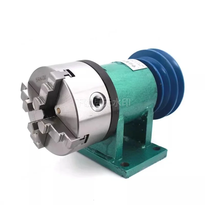Universal Lathe Main Shaft Assembly Wood Metal Processing Three Jaw Four Jaw Self Centering Chuck DIY Machine Parts