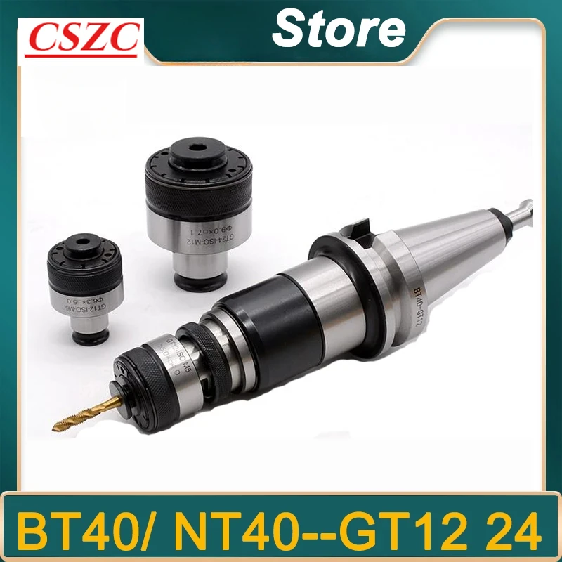 MORSE Tapper MT2 GT12 Tap Chucks Overload Protection BT30 BT40 NT30 NT40 GT24 MT3 GT12 MT4 Tapping Chuck CNC Machine Collet