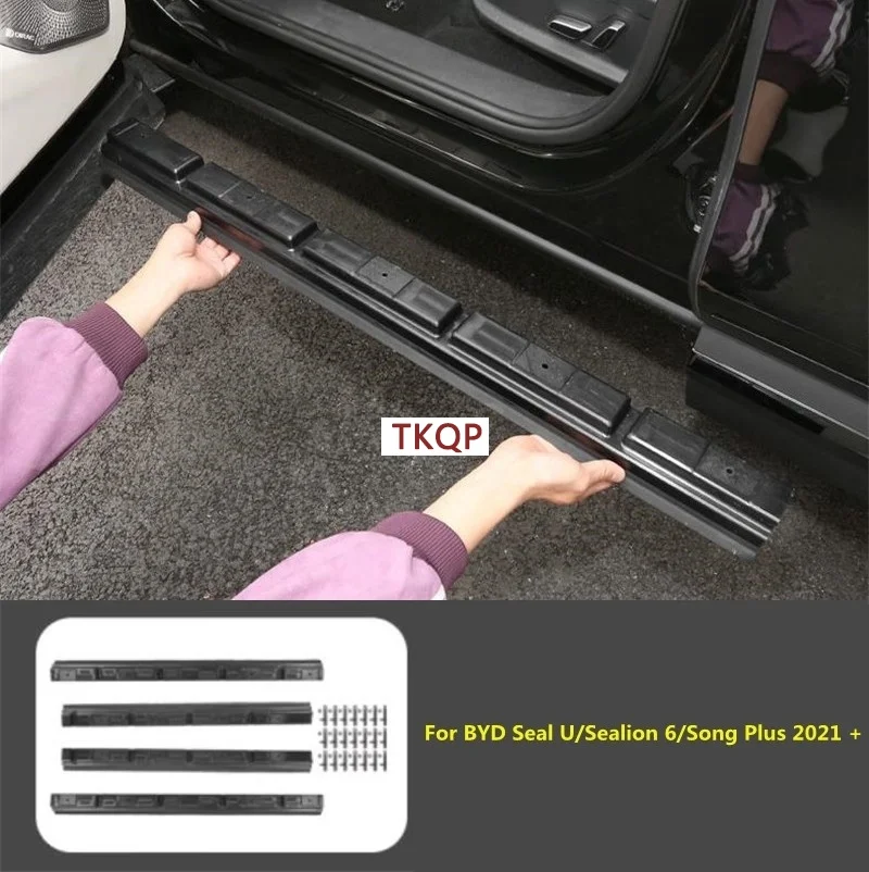 Car Styling Body Mud Flap Mudflap For BYD Seal U/Sealion 6/Song Plus 2021 + Skirt Edge Splash Guard Door Side Fender Accessories