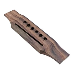 MT Style Guitar Parts Saddle Thru Guitar Bridge For Acoustic Guitar Replacement Parts Guitar Accessories Indian Rosewood