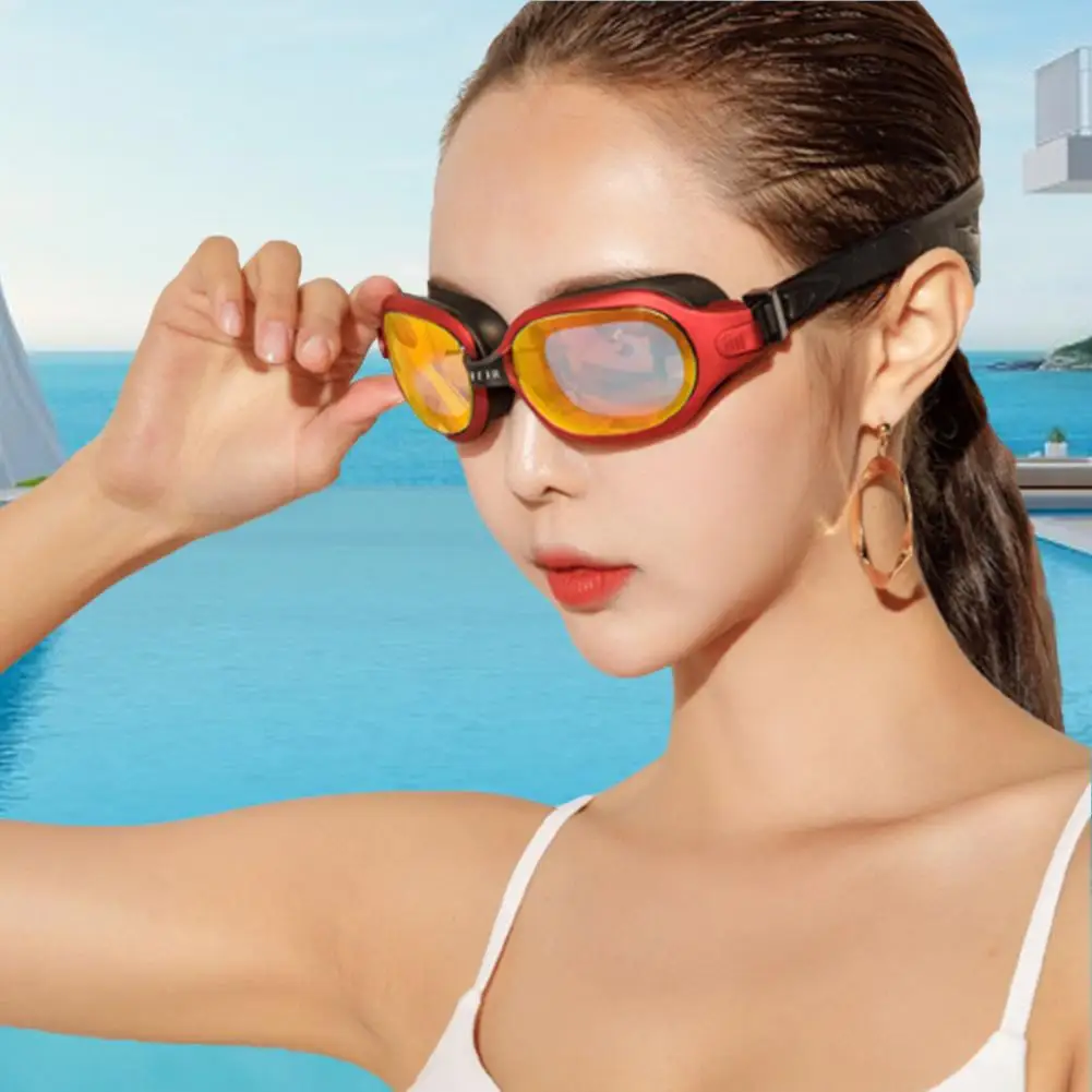 Swimming Goggles UV Protect Anti-fog Waterproof Men Women Swim Pool Goggles Underwater Eyewear Equipmentочки для плавания 고글 수경