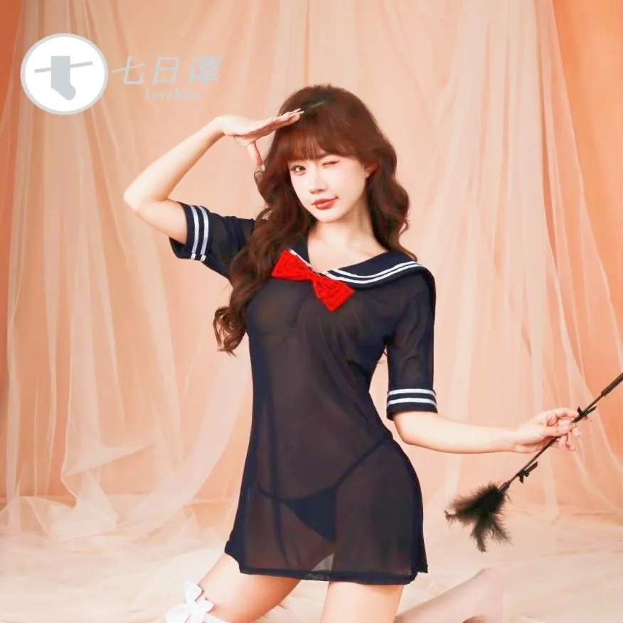 

Seven Days Tan Япония и Корея Стиль Тонкая сетка Дышащая мода Узкое синее тонкое платье Чистый сексуальный крой Мужской