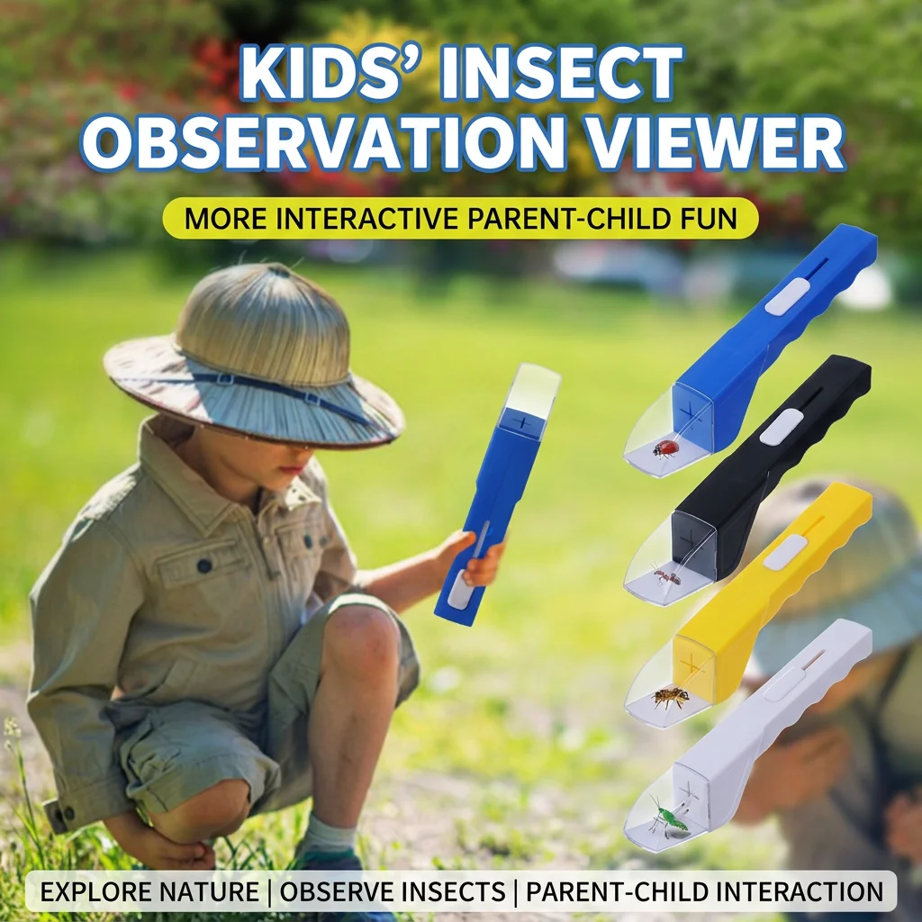 New Handheld Insect Catcher - Spider Catcher Bee Insect Gripper Pest Remover for Home Pests Capture Wasps Crickets Easy To Use
