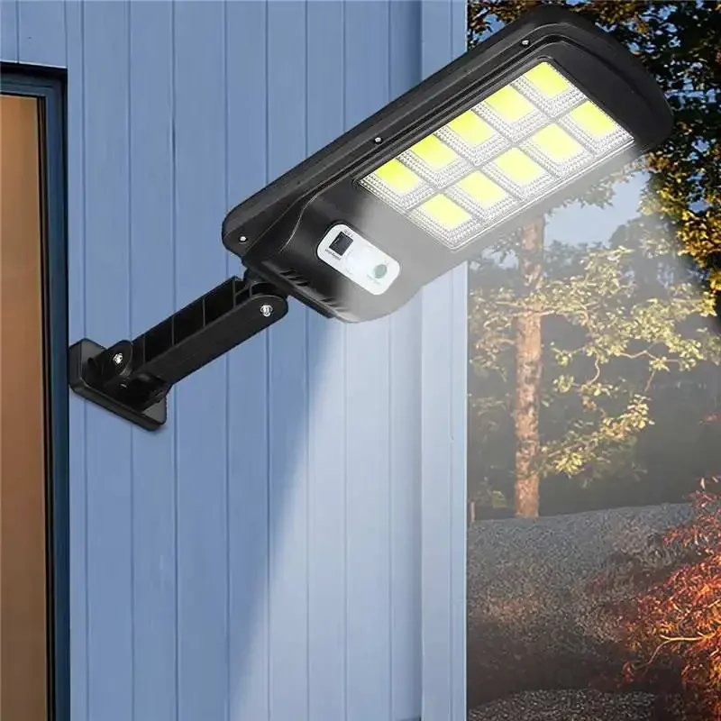 

1pcs Solar Street Lights PIR Motion Sensor Remote Control LED Wall Lamp Waterproof IP67 Garden Lamp Outdoor Solar Street Lamp