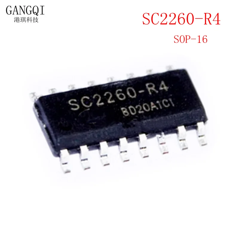 10pcs/lot SC2260-R4 SC2260R4 SC2260 HS2260A-R4 SOP-16 original New IC In Stock