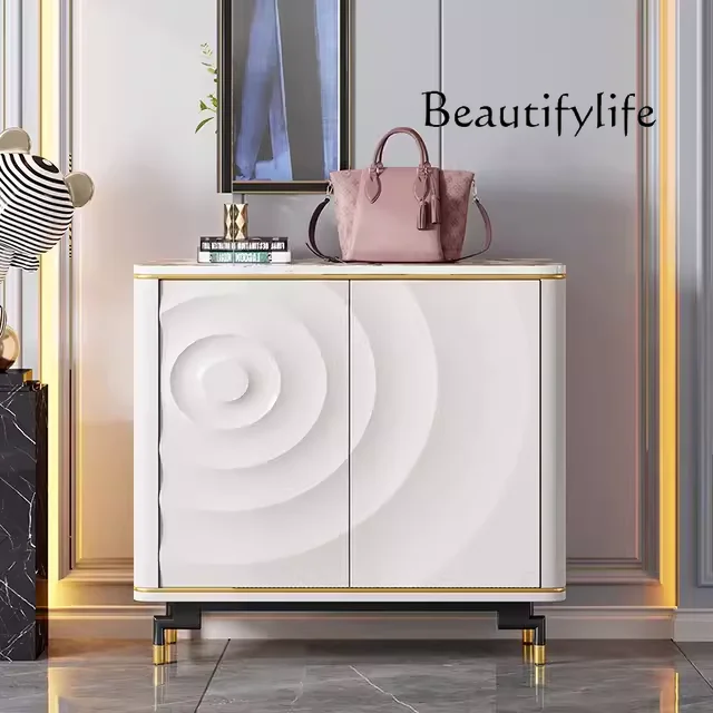 Modern Simple Hallway Home Shoe Cabinet Affordable Luxury Style Sideboard Cabinet Living Room Bedroom Decoration Locker