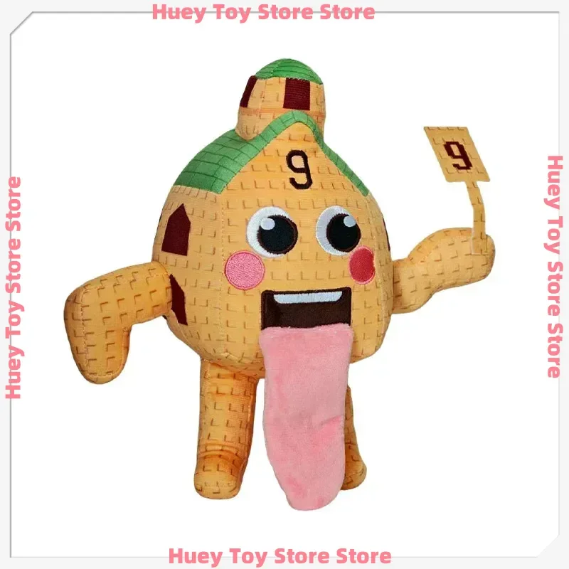 سرقة الدماغ رقم 9 منزل أفخم لطيف لعبة شخصية محشوة دمية جديدة تحصيل لعبة الشكل #6