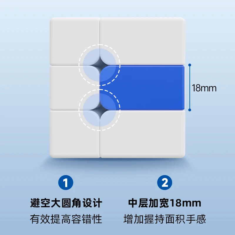 SengSo SQ0 Magnetic Magic Cube Speed Cube Strange Shape Puzzle Stickerless Cube Puzzle Toys ShengShou SQ0 M