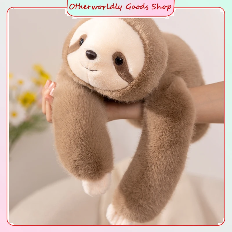 Poupée en peluche Panda couché, jouets en peluche pour Collection de décoration, cadeaux de vacances, variantes de raton laveur paresseux disponibles, doux