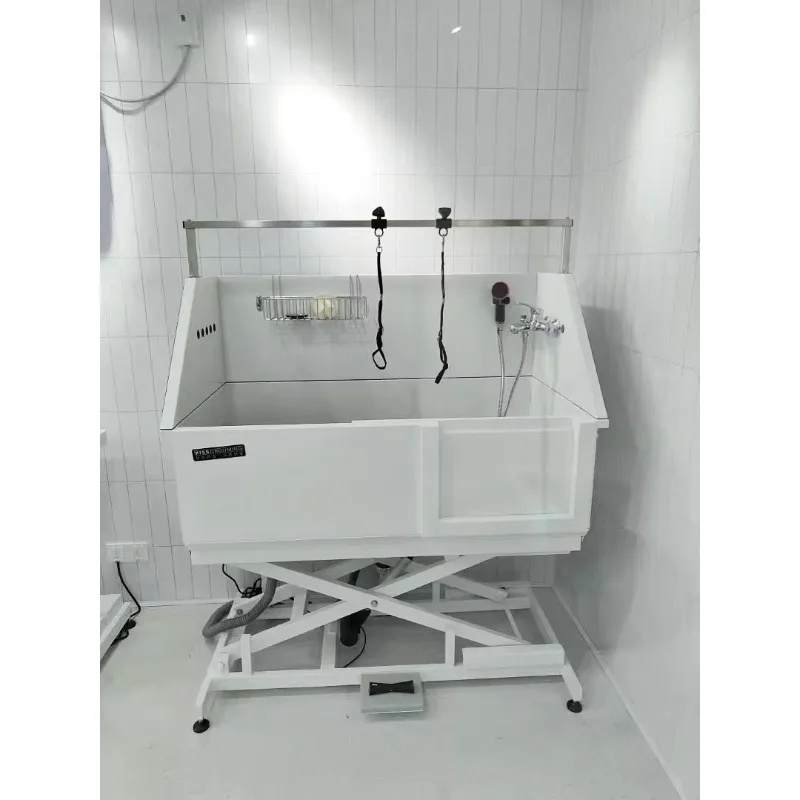 

Dog Cat SPA Shower Electric Bath Tub Sustainable Grooming Product Multifunction Stainless Steel Pet Grooming Tub