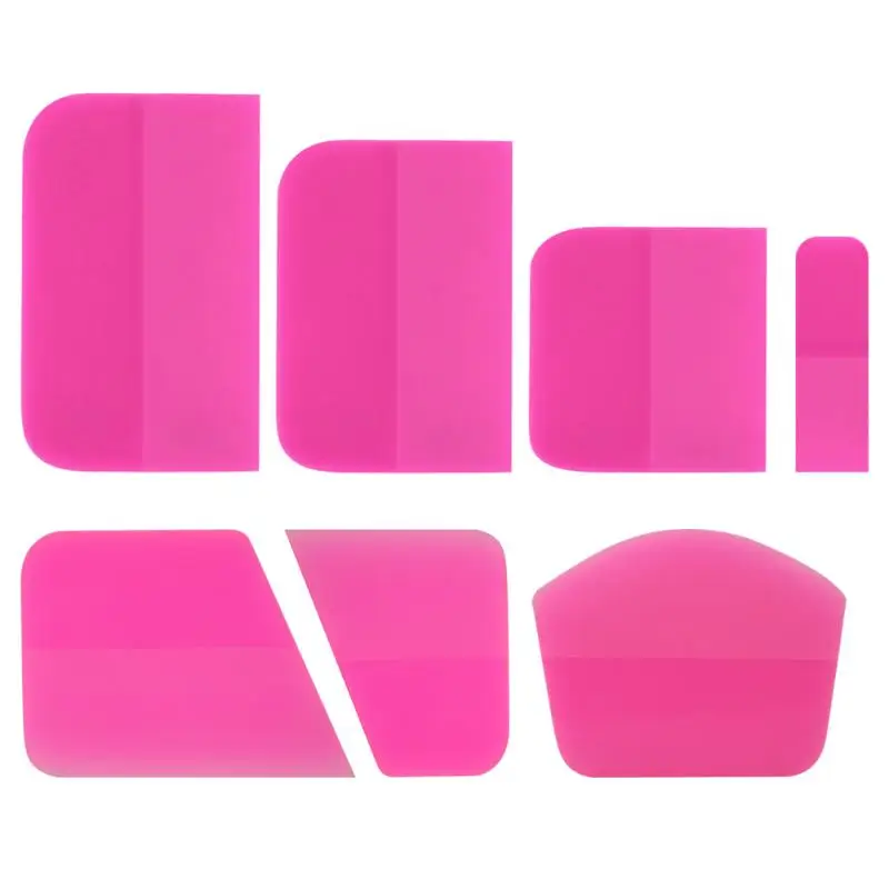 1/10Pcs Car Squeegee Kit Anti-Scratch Rubber Squeegee Scraper Window Tint Tools