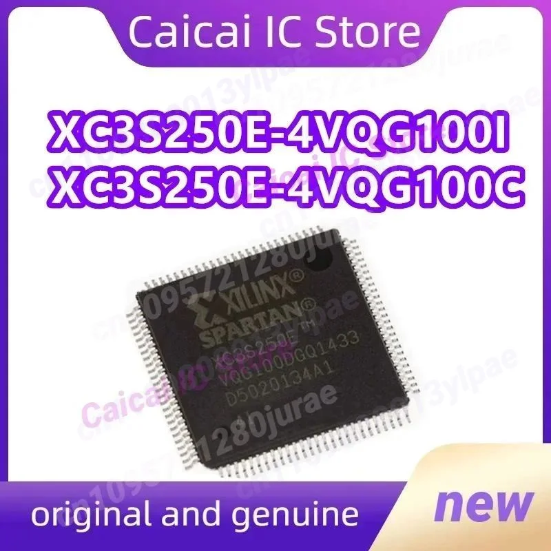 

XC3S250E-4VQG100C XC3S250E-4VQG100I XC3S250E-4VQG100 Упаковка: TQFP-100 Чипсет 100% новый 1 шт./лот