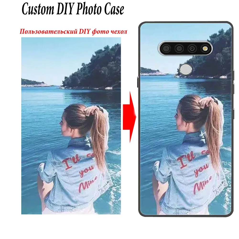 Customized Phone Cases For LG VELVET Stylo 7 6 5 Silicone Cover For LG V60 V50 V40 G8 G8X G8S G7 ThinQ Personalized Photo Case