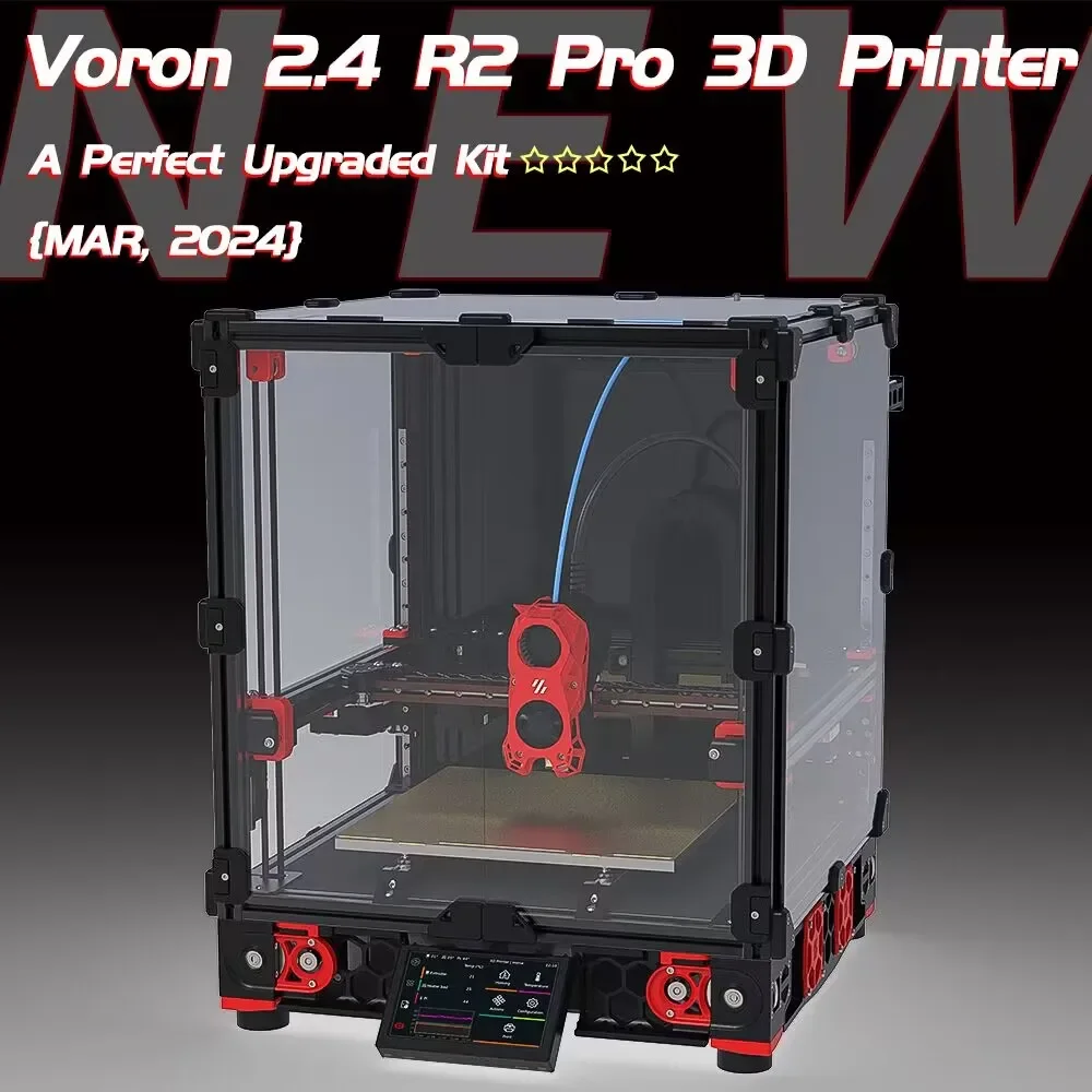 Newest CoreXY 3D Printer Kit For  2.4 R2 Pro Kit With DSI5 Touch Screen And Hollow Linear Rail High Speed Printer