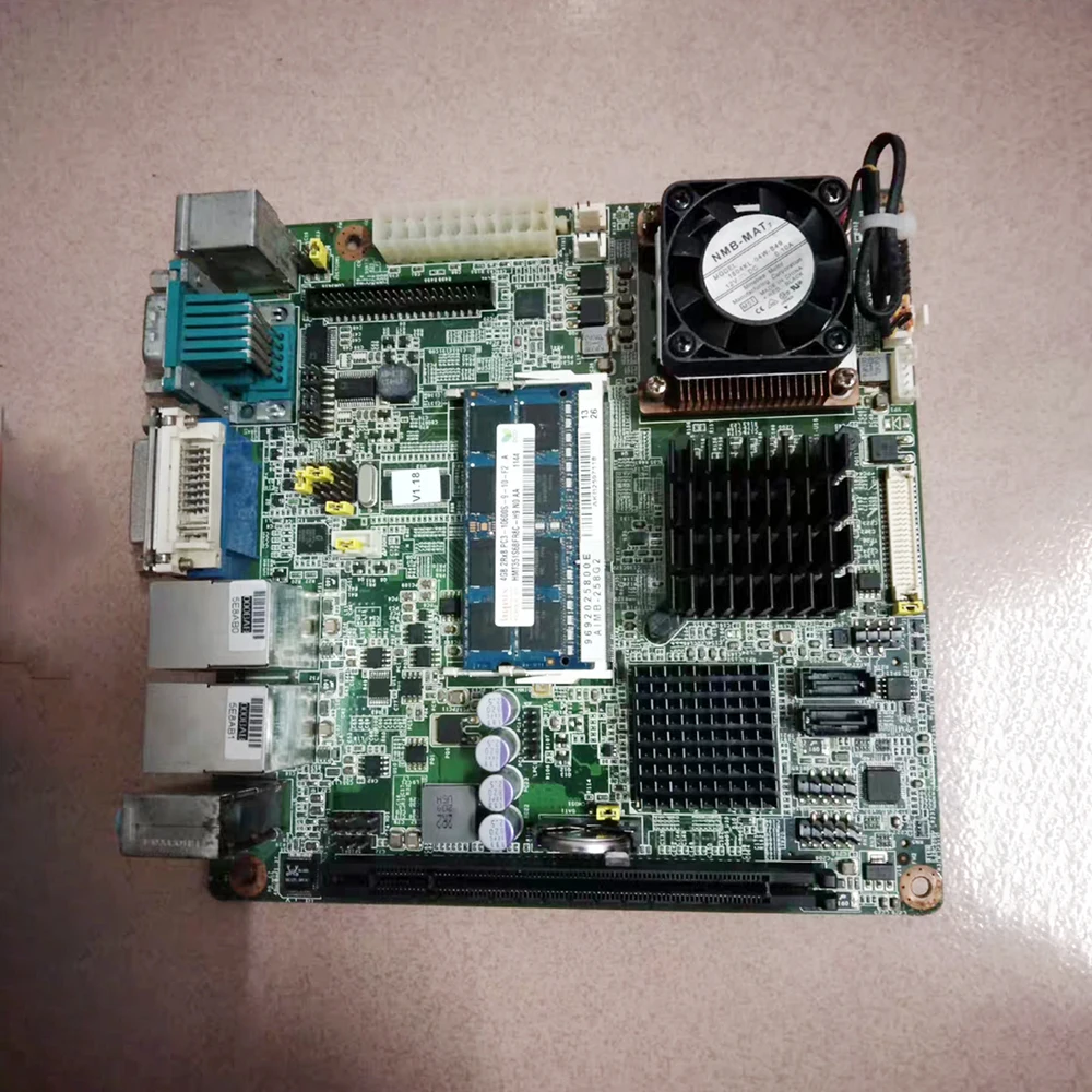 AIMB-258 REV.A1 untuk Advantech AIMB-258G2 Mini ITX motherboard dengan 6 COM port jaringan ganda GM45