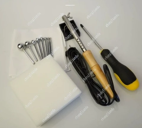 Hand ironing device 220V/110V flower making tool, ironing trowel, clothing cloth flower tool, adjustable temperature