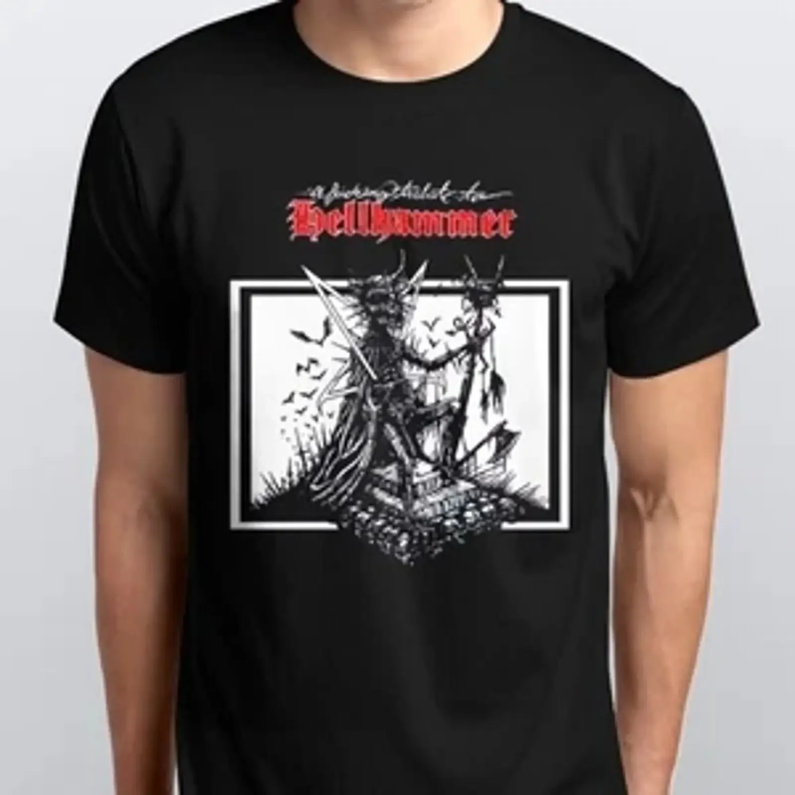 Torrent Speed Rock HELLHAMMER sizes SML XL XXL 3 4 colors Black vintage Washed Slightly designer clothes Soft streetwear