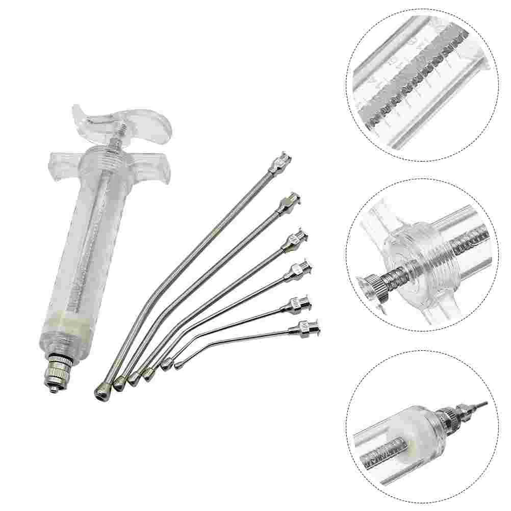 Stainless Steel Baby Bird Feeding Kit Parrot Syringe Tool Pigeon Liquid Dispenser Bottle For Feeding Young Birds With Clear