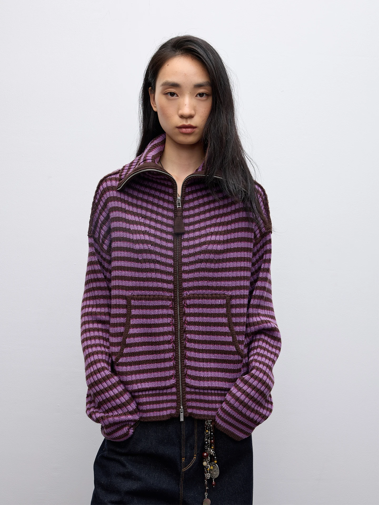 

Новинка зимы: кардиган из шерстяной смеси с эффектом шелка, с большим воротником, защита от катышков, машинная стирка, верхняя одежда