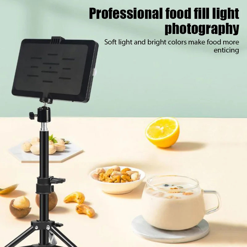 8 Inch Video LED Light Photography Selfie Dimmable Video Fill Light For Photo Studio Live Stream Fill Lamp No Tripod Stand