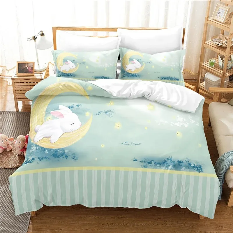 Juego de Ropa de Cama Nuevo, Simple, Liso, con Funda Nórdica, Tamaño King, Súper Suave, Cómodo, Color Verde Claro, Ropa de Cama, Tamaño Completo